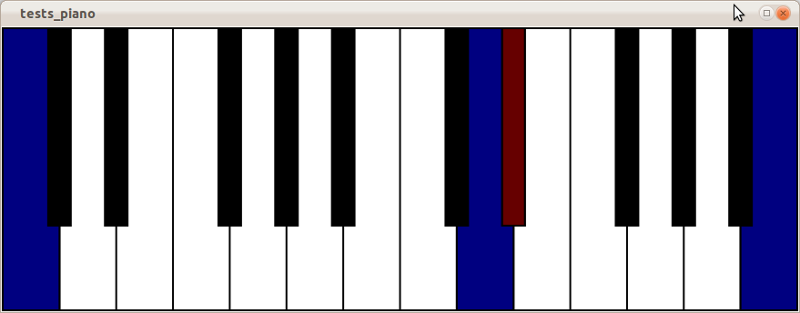 Piano Widget